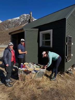 The Cass delivered this week. 🤙🏔️⛷️
An early morning 4WD up the valley, a heli flight into the heart of the range, and a fresh top-up of powder to kick things off. By the end of the week, we were carving spring corn in the sunshine.
There was a wee dram (or two) at the Bad Decision “Whiskey Hut” 🥃, plenty of remote ski touring, a lap of the “Scorpion”, and a final hike out to Memorial Hut for a picnic lunch in the sun before the 4WD back down the valley.
Kiwi ski touring at its finest — no ski lifts, no crowds, just real backcountry wilderness, with a touch of comfort in Glenmore Station’s heated private huts.
That combination of wild, remote skiing and a warm hut to come home to is what makes the Cass Valley such a unique experience.
📸 @elke_mountain_guide
#CassValley #SkiTouring #BackcountrySkiing #SkiTekapo #EarnYourTurns - The Cass delivered this week. 12