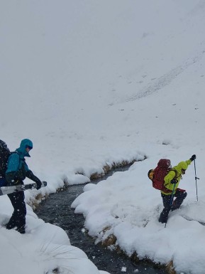 When Plan A is blown away… get creative. ❄️
A massive westerly system put our plans for glacier ski touring firmly out of the question, so we headed east in search of shelter and snow.
Middle Gorge Hut and the Mistake Valley proved to be a great alternative — just far enough east to escape the worst of the weather, with some surprisingly good turns to be found. A cosy hut day, followed by a snowy walk out (definitely better than walking in the rain!) with creek crossings providing an entertaining challenge.
By the end of the week, we were exploring the slopes of the Awakino ski area — making the most of the conditions and proving once again that Kiwi ski touring trips are as much about adapting to the weather as they are about the original plan.
Sometimes it’s surprising how good a Plan B can be. 🎿🏔️
📸 A. Reiser
#SkiTouring #BackcountrySkiing #TekapoAdventures #NZweather #SouthernAlps - When Plan A is blown away… get creative. 7
