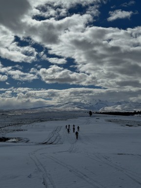 It’s meant to be spring… and just like that, we’re straight back to winter. ❄️
We were meant to fly into O’Leary’s Hut this morning, but the weather had other ideas. Heavy snow around Tekapo ruled out any chance of a flight, so we switched gears and made the most of a day closer to town.
With the focus on skills, we worked through rope systems and crevasse rescue techniques. Once the snow eased and the clouds lifted, we headed outside to a completely transformed Tekapo landscape — everything was white!
A lap on the cross-country skis, a refresher on avalanche beacon searches and some prussicking practice rounded out a fun and productive day.
Fresh snow is on the ground and we’re looking forward to putting it to good use tomorrow. 🎿❄️
📷 @elke_mountain_guide
#SkiTouring #BackcountrySkiing #TekapoSnow #SpringSkiing #WinterIsNotOver - It’s meant to be spring… and just like that, we’re straight back to winter. 6