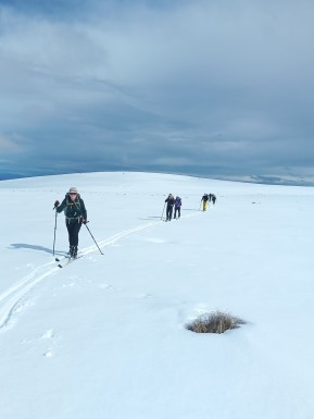 Yesterday we managed to sneak in a sweet day tour on Nordic skis before the southerly storm hit.
Perfect timing — this morning Rex Simpson Hut is reporting 20cm of fresh snow overnight! ❄️⛷️
Watch this space… once the cloud clears, we’ll be heading back up for some incredible skiing and can give a better conditions update. 🌨️🏔️
📸 @reiseraxel
#NordicSkiing #SkiTouringNZ #TwoThumbRange #RexSimpsonHut #LakeTekapo #AlpineRecreation #TekapoAdventures #FreshSnow #WinterMagic #BackcountrySkiing #SkiTouring #SnowStorm #NZMGA #GuideLife - Yesterday we managed to sneak in a sweet day tour on Nordic skis before the southerly storm hit. 2