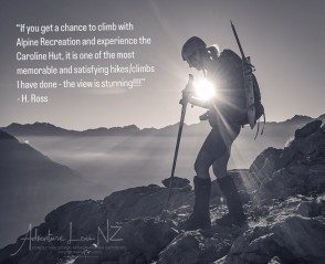 Ball Pass & Kaitiaki Peak
“If you get a chance to climb with Alpine Recreation and experience the Caroline Hut, it is one of the most memorable and satisfying hikes/climbs I have done - the view is stunning!!!! Alpine Recreation did an awesome job and thanks to good weather we were able to summit.”
- H. Ross
Thanks Heather! We’re pleased you enjoyed Caroline Hut, Ball Pass and Kaitiaki Peak. It truly is a special area and so spectacular to visit. We hope to welcome you back for more mountain adventures in the future 😊
📸 @adventurelensnz
#mountaineering #mountainhiking #alpinehiking #crampons #iceaxe #mountainadventures #aoraki #aorakimountcook #aorakimountcooknationalpark #darksky #darkskyreserve #carolinehut #ballpass #mountainguide #alpineguide #mountainjourney #nzmga - Alpine Crossings, Mountain Journeys & Traverses - #272