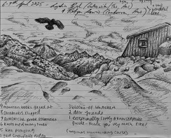 The Caroline Hut visitor’s book collects many great stories and artworks - this one is from last week’s Introductory Mountaineering Course 😊
🔗 https://alpinerecreation.com/climb/mountaineering-and-climbing-courses/introductory-mountaineering-course
#MountainSkills #Mountaineering #Crampons #IceAxe #AlpineClimbing #AvalancheAwareness #AvalancheSkills #CarolineHut #SnowStorm #BallPass #Aoraki #AorakiMountCook #AorakiMountCookNationalPark #MountainGuide #WeAreIFMGA #NZMGA
@nzmga @nz_mackenzie - Mountaineering Skills & Alpine Climbing Courses - #289