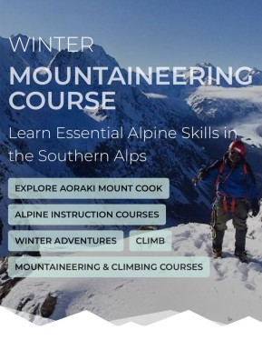 Accidents in the mountains are not all caused by avalanches or falling ice — they happen because someone slipped.
Snow-covered terrain can feel deceptively easy… until it isn’t. That’s why movement matters.
On our 5-day Winter Mountaineering Course, we focus on the fundamentals — cramponing, ice axe use, step-kicking, route selection, decision making and avalanche risk management — all with one goal: to help you move more safely and efficiently and avoid the kind of slips that end trips.
It’s not about climbing harder. It’s about moving better and smarter. 5 days of intensive tuition gives you the opportunity not just to learn the skills, but to put them into practice in real mountain terrain.
Based at the cosy, heated Caroline Hut in Aoraki Mount Cook National Park and instructed by professional IFMGA and NZMGA climbing guides, this course is the perfect foundation for safe, confident alpine travel.
—
📍 Aoraki Mount Cook National Park
🏔️ Based at Caroline Hut
🧗♂️ Ideal for aspiring mountaineers, ski tourers & experienced trampers stepping into winter terrain
📅 Course dates:
16-20 June - 2 spaces remaining
24-28 June - 3 spaces remaining
7-11 July - 2 spaces remaining
16-20 July - 3 spaces remaining
28 July - 1 August - 4 spaces
🔗 https://alpinerecreation.com/new-zealand-alpine-climbing-mountaineering-instruction-and-guided-ascents/mountaineering-skills-and-alpine-climbing-courses/winter-mountaineering-course
—
#mountainskills #cramponing #iceaxe #mountaineeringcourse #alpineclimbing #southernalpsnz #alpinerecreation #winterclimbing #newzealandmountains #mountainmovement #mountaintraining #avalancheawareness Aoraki Mt. Cook Adventures - Specialized Alpine Climbing Course - #306