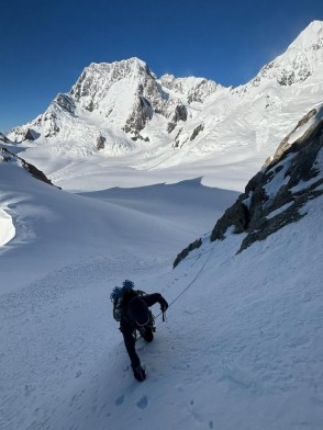 Five epic days up at Plateau Hut for our Specialized Alpine Climbing Course — sunrises that stopped us in our tracks, a couple of stormy days to keep things real, and a whole lot of learning in between.
From glacial rope work and pre-emptive decision making to crampon/ice axe skills, moving together and pitched climbing, Sophia and Max spent plenty of time on the sharp end. We even squeezed in summits of both Glacier Dome and ANZAC Peaks.
When the weather didn’t play ball, the hut turned into a classroom with kitchen-table crevasse rescue sessions with a super fun, sociable crew.
To wrap things up, we headed to Red Arête at Sebastopol Bluffs for a day on warm rock.
What a week! 🌄🧗♂️❄️
📸 @millermountainguides
🔗 https://alpinerecreation.com/new-zealand-alpine-climbing-mountaineering-instruction-and-guided-ascents/mountaineering-skills-and-alpine-climbing-courses/specialized-alpine-climbing-course
#alpineclimbing #mountaineering #climbingcourse #southernalps #aoraki #plateauhut #glacierdome #anzacpeaks #climbon #crampons #iceaxe #crevasserescue #glaciertravel #mountainguide #weareifmga #sebastopolbluffs #alpinelife #nzadventures #mountaintraining - Alpine Recreation - #393