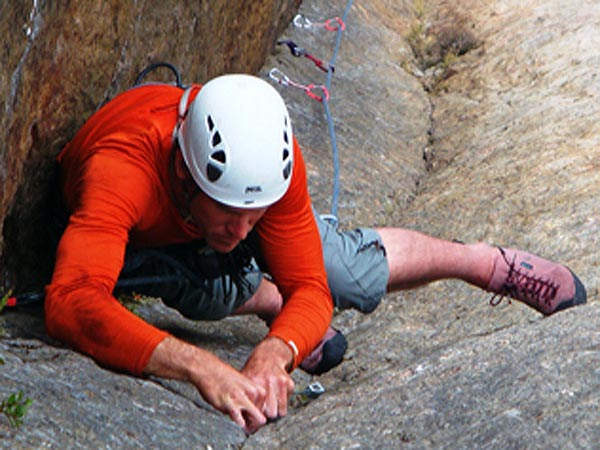 Rock climbing at Mount Somers