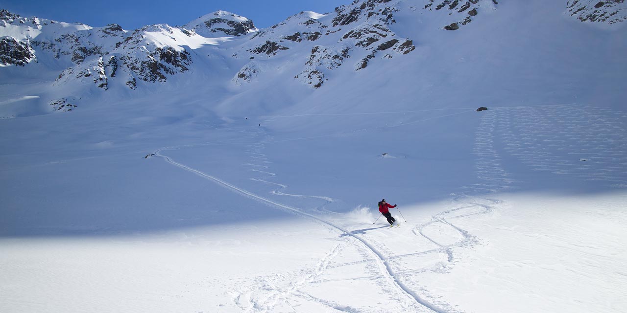 Ski Touring Gamack Range - Velvet Chutes