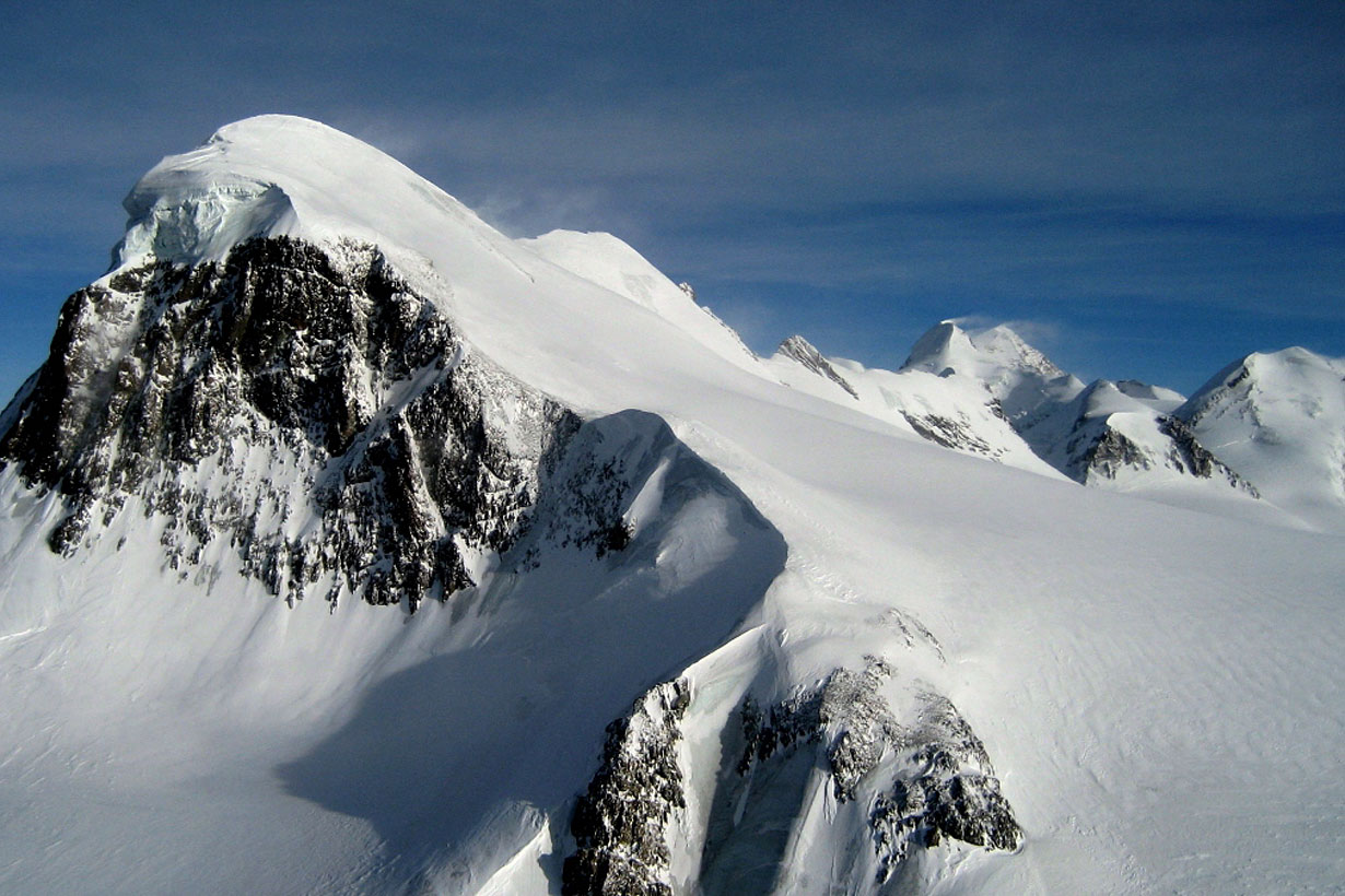 Breithorn as seen from the Klein Matterhorn lift station