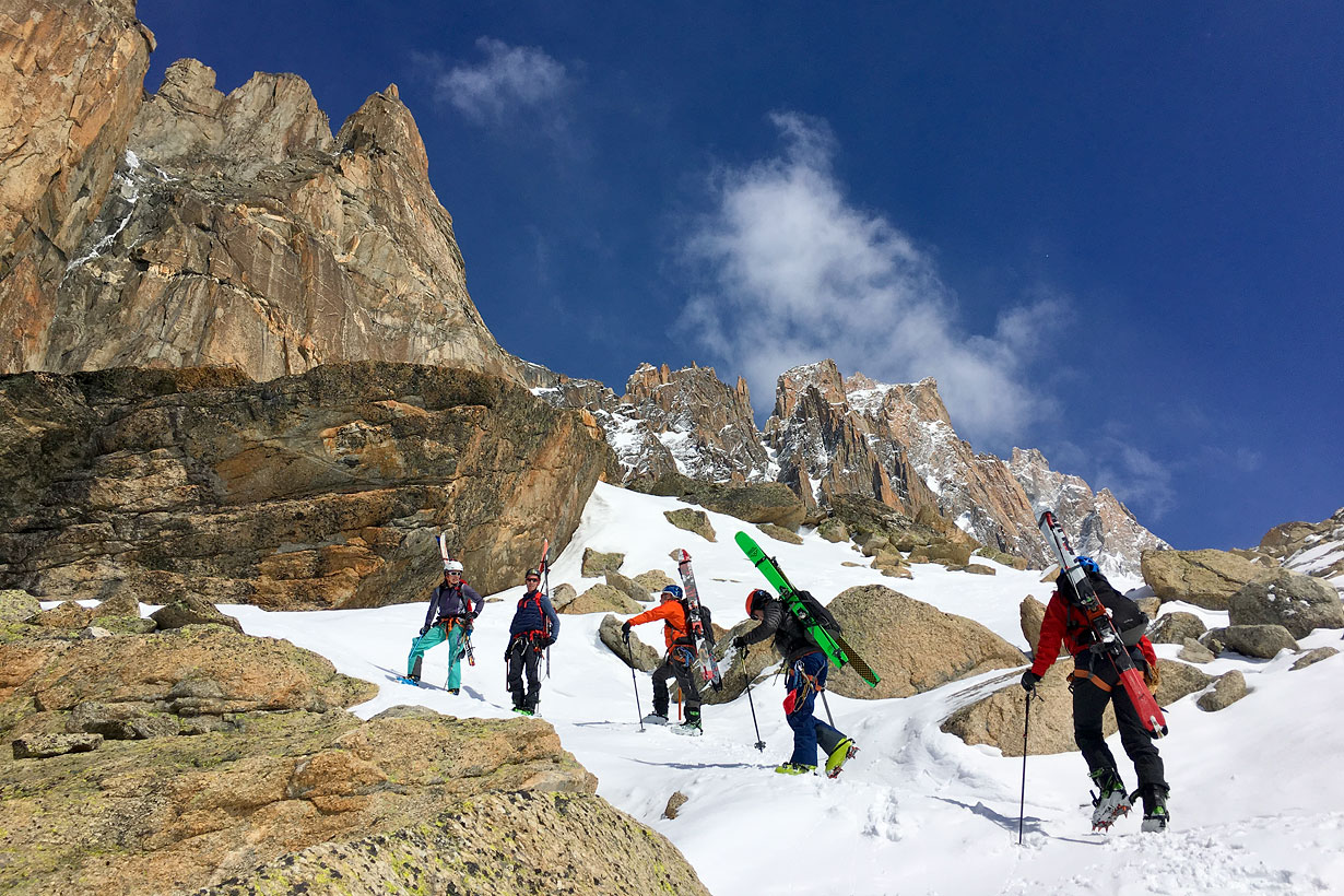 Mountaineering Skills practice